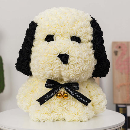 AliKopy 12.5" DIY White 3D Modeling Styrofoam Puppy - Craft Foam Anima