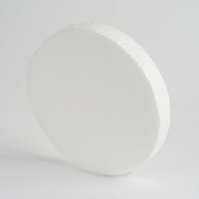AliKopy 12 Pack 8" White Styrofoam Discs - Lightweight, Easy to Cut