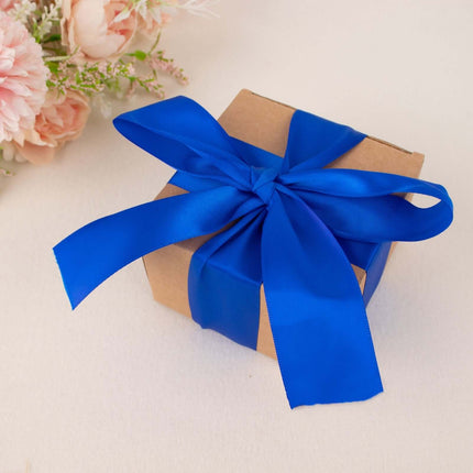 AliKopy 50 Yards 1.5" Royal Blue Satin Ribbon - Durable & Elegant Fini