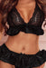 Sultry Ruffle Neckline Intimate Apparel Set