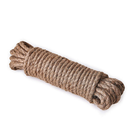 AliKopy 33ft Natural Jute Rope Twine - 8mm Thickness, Eco-Friendly