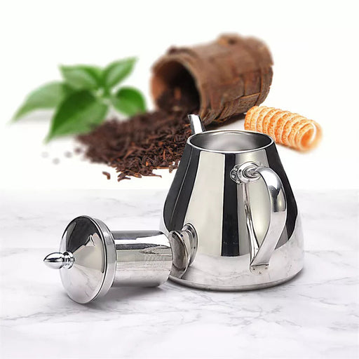 Premium Stainless Steel Tea Kettle Set with Versatile Infuser and Induction Compatibility