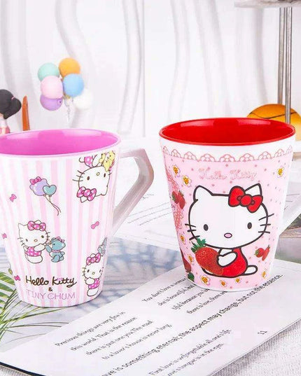 Hello Kitty & Friends Melamine Tumbler - Cute Anime Design - Kids' Drinkware