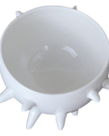 Sea Urchin-Inspired Ceramic Dining Plates: Experience Culinary Elegance with French Charm