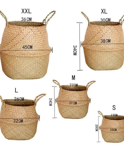 Seagrass Wicker Basket: Sustainable Storage Solution for a Stylish Home