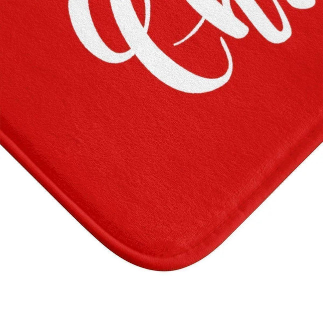 Holiday Cheer Memory Foam Bath Mat Set with Non-Slip Backing