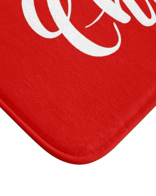 Holiday Cheer Memory Foam Bath Mat Set with Non-Slip Backing