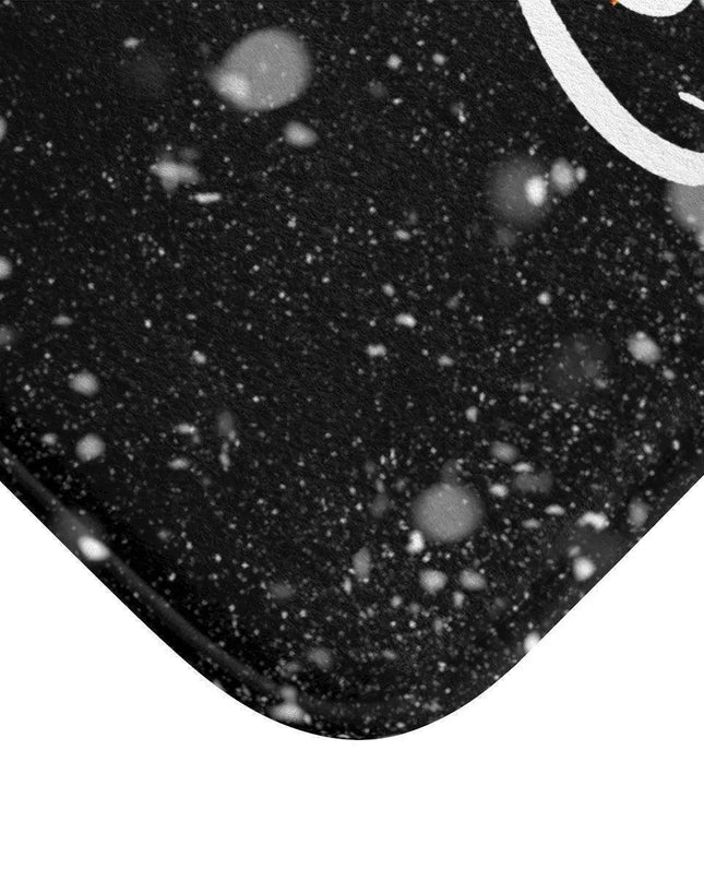 Festive Memory Foam Plaid Bath Mat