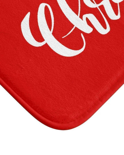 Holiday Cheer Memory Foam Bath Mat Set with Non-Slip Backing