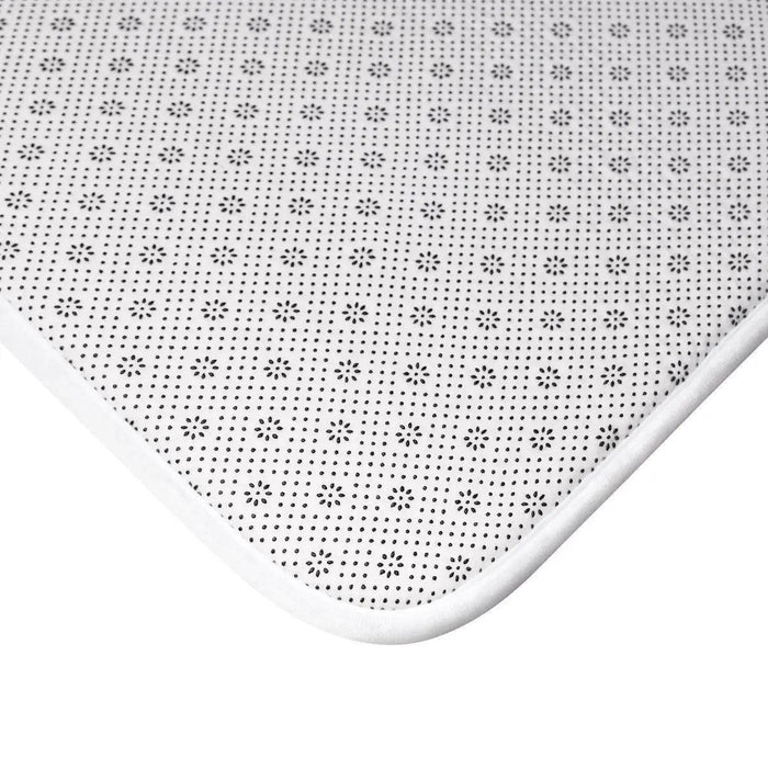 Christmas Wonderland Memory Foam Bath Mat with Non-Slip Backing - Holiday Festive Touch