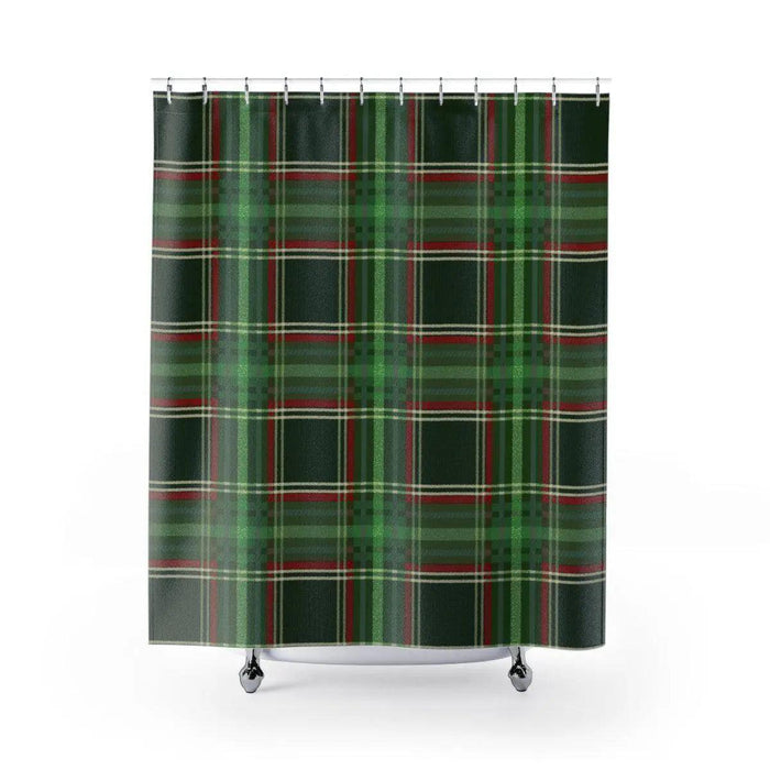 Christmas Cheer Shower Curtain - Festive Bathroom Decor