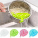 Eco-Friendly Plastic Kitchen Sieve for Rice, Beans, and Peas