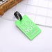 Stylish Silicone Gel Luggage Tags for Secure and Chic Travels
