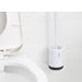Silicone Toilet Brush Set with Innovative Drainage Design