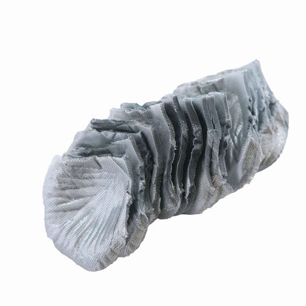 AliKopy 500-Pack Silver Silk Rose Petals - Round Design, Table Decor