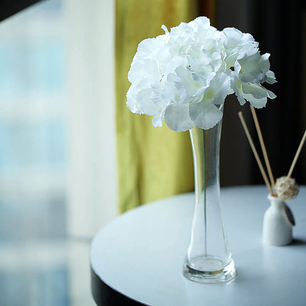 AliKopy 10 Cream Satin Hydrangeas - Realistic, DIY Floral Arrangements