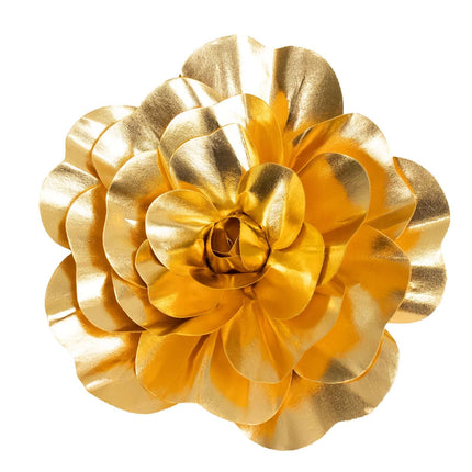AliKopy 4 Pack 16" Large Metallic Gold Foam Roses - Real Touch & DIY C