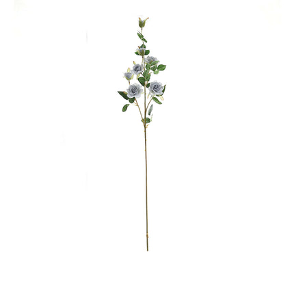 AliKopy 38" Tall Silver Artificial Silk Rose Bouquet - Elegant Decor