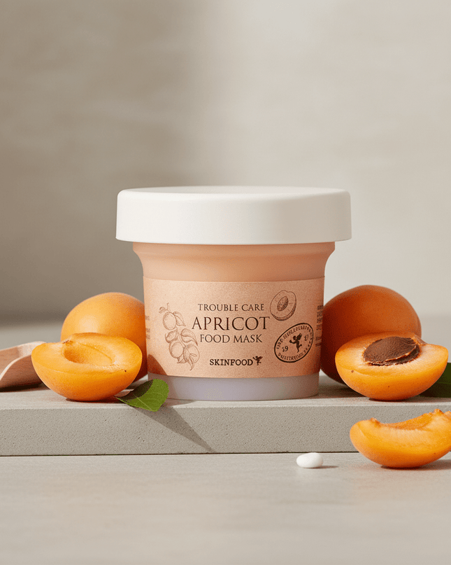 Apricot Infusion Calming Clay Mask - Rejuvenating Purifying Treatment