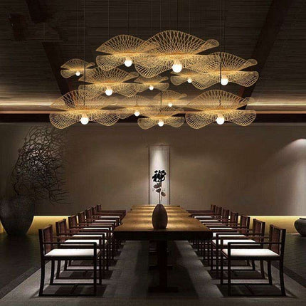 Scandinavian Serenity: Eco-Friendly Bamboo LED Pendant Lighting for Chic Spaces