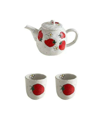 Charming Japanese Hand-Painted Teapot Set: A Must-Have for Tea Connoisseurs