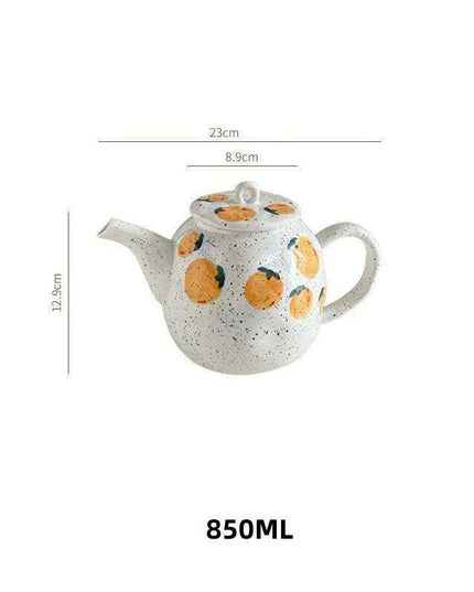 Charming Japanese Hand-Painted Teapot Set: A Must-Have for Tea Connoisseurs