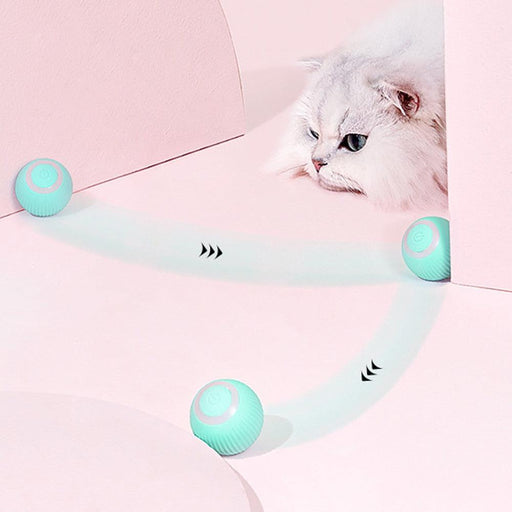 Interactive Smart Cat Toy with Electric Rolling Ball for Engaging Playtime