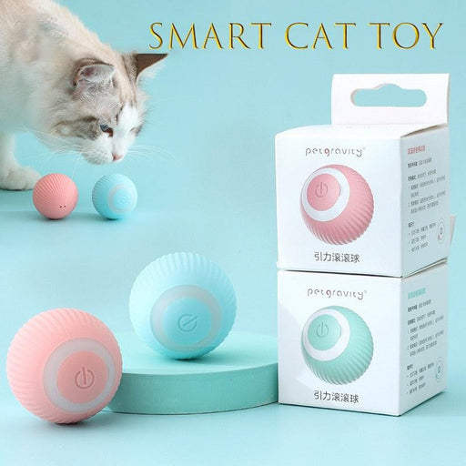 Interactive Smart Cat Toy with Electric Rolling Ball for Engaging Playtime