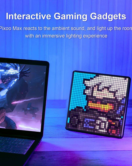 Divoom Pixoo-Max: Versatile Pixel Art LED Display for Creative Expression and Everyday Convenience