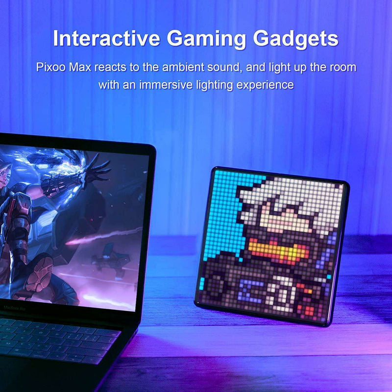 Divoom Pixoo-Max: Versatile Pixel Art LED Display for Creative Expression and Everyday Convenience