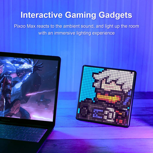 Divoom Pixoo-Max: The Ultimate Pixel Art LED Display for Aesthetic Enhancement and Productivity Boost