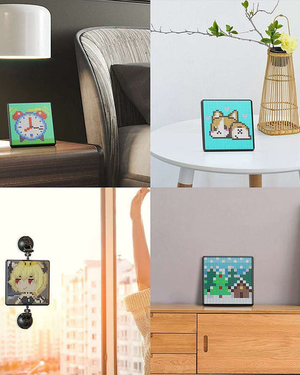 Divoom Pixoo-Max: Versatile Pixel Art LED Display for Creative Expression and Everyday Convenience
