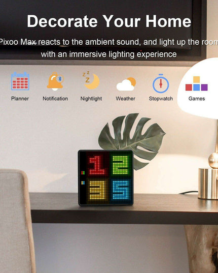 Divoom Pixoo-Max: Versatile Pixel Art LED Display for Creative Expression and Everyday Convenience