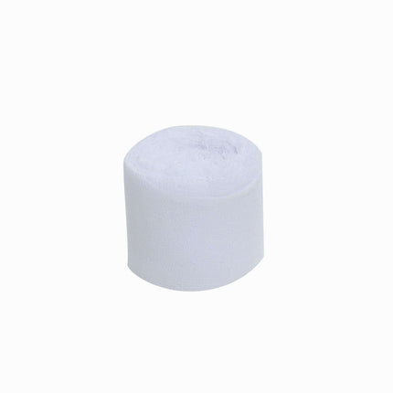 AliKopy 2 Pack 6yd White Silk-Like Chiffon Ribbon Roll - Soft & Versat