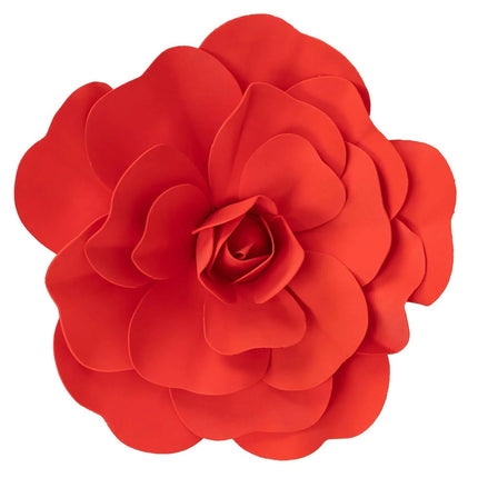 AliKopy 4 Pack 16" Large Real Touch Foam Roses - Perfect for DIY Craft