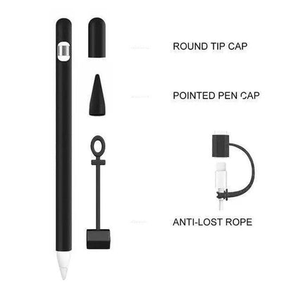 Vivid Silicone Apple Pencil Cover - Stylish Shield for iPad Pro