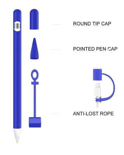 Vivid Silicone Apple Pencil Cover - Stylish Shield for iPad Pro