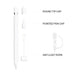 Soft Silicone Compatible For Apple Pencil Case Compatible For iPad Tablet