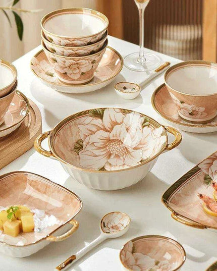 Sophisticated Ceramic Dining Essentials Set for Elegant Table Settings