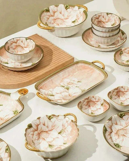 Sophisticated Ceramic Dining Essentials Set for Elegant Table Settings