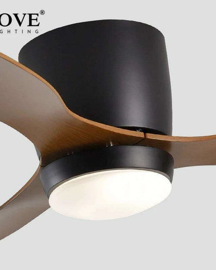 Contemporary White Ceiling Fan with LED Illumination, Remote Control, and Adjustable Diameters - 42/52 Inches