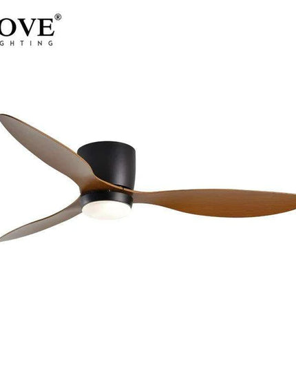 Contemporary White Ceiling Fan with LED Illumination, Remote Control, and Adjustable Diameters - 42/52 Inches