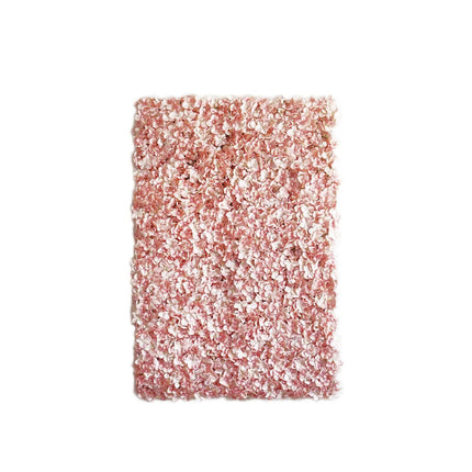 AliKopy 11 Sq ft Blush UV Protected Hydrangea Flower Wall Mat - 4 Pane