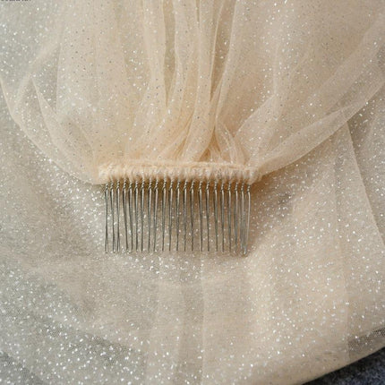 Glistening Elegance Sequin Bridal Veil for Unforgettable Moments