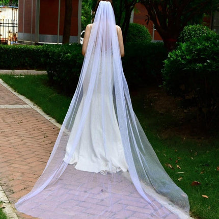 Glistening Elegance Sequin Bridal Veil for Unforgettable Moments