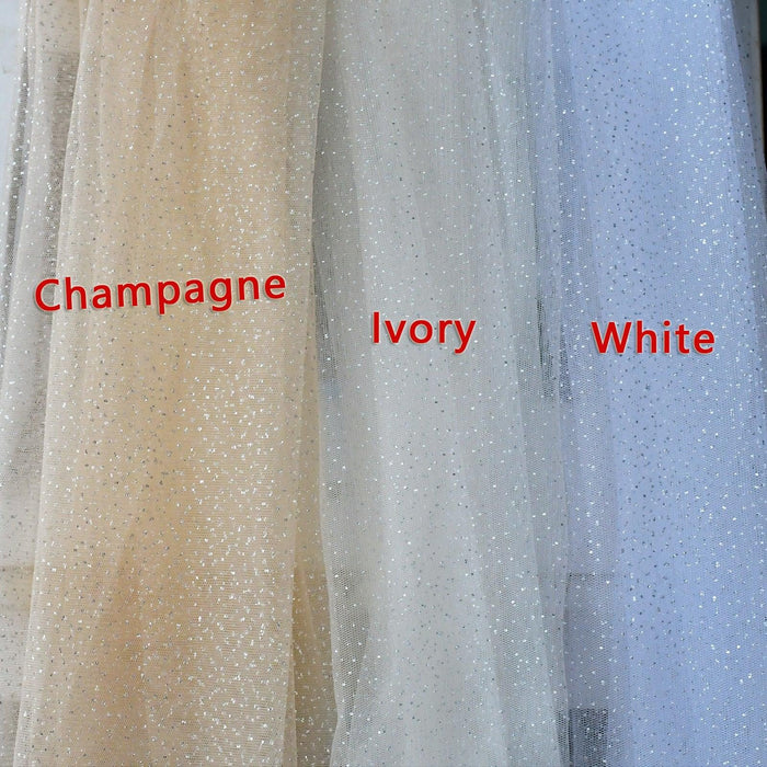 Moonshine Sparkle Sequin Wedding Veil for Glamorous Events