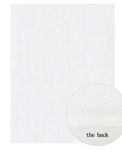 Sparkling White Glitter Fabric Crafting Set - DIY Kit for Stunning Artwork