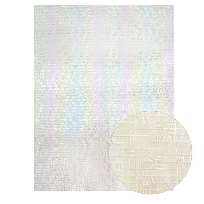 White Glitter Fabric Crafting Set - Sparkling DIY Craft Bundle