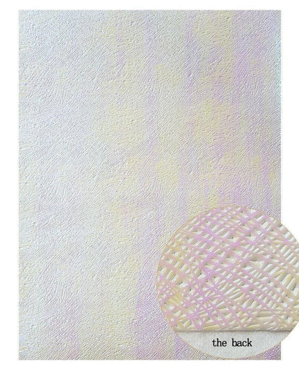 Sparkling White Glitter Fabric Crafting Set - DIY Kit for Stunning Artwork