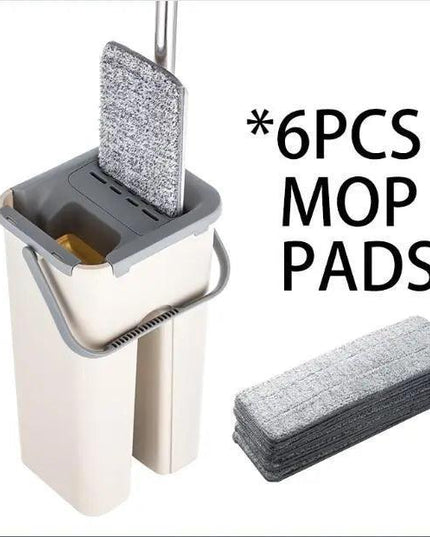 Advanced Cleaning Magic Spin Mop with Microfibre Fabric and Quick Absorption - SDARISB Brand